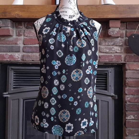 LAUNDRY BY SHELLI SEGAL Sleeveless Blouse - Picture 1 of 5